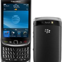 BlackBerry Torch 9800 Black Mobile Phone Timeless Design